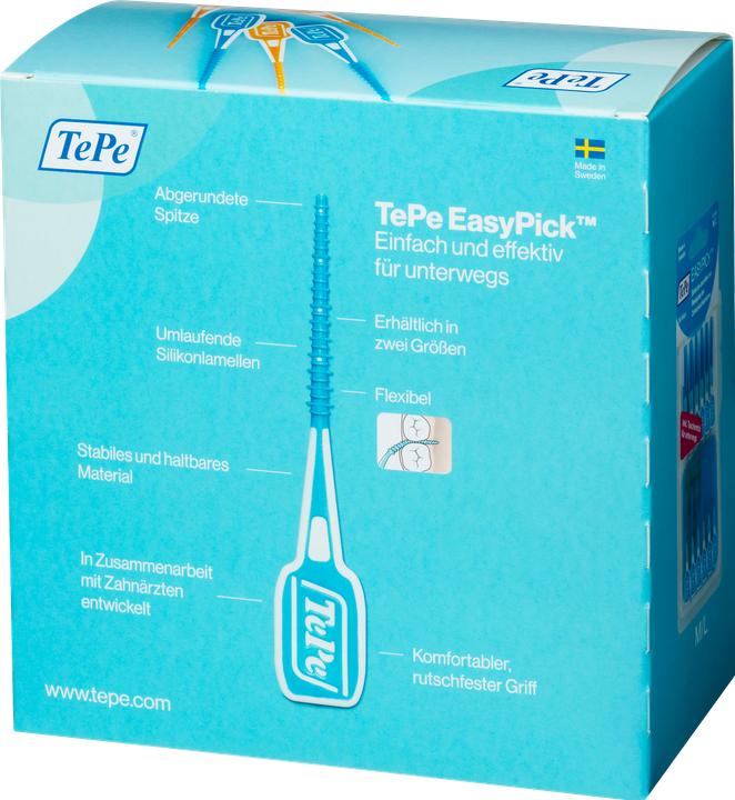 Immagine prodotto TePe Scatola EasyPick Dispenser (100 x 2 pezzi), M/L, turchese