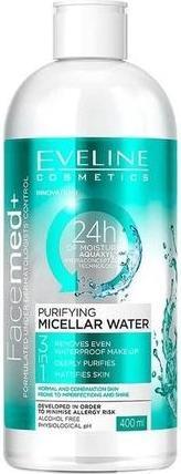 Eveline Face Med+ Hyaluronic Make-Up Remover for Oily and Combination Skin 400ml (Make-Up Entferner, 400 ml)