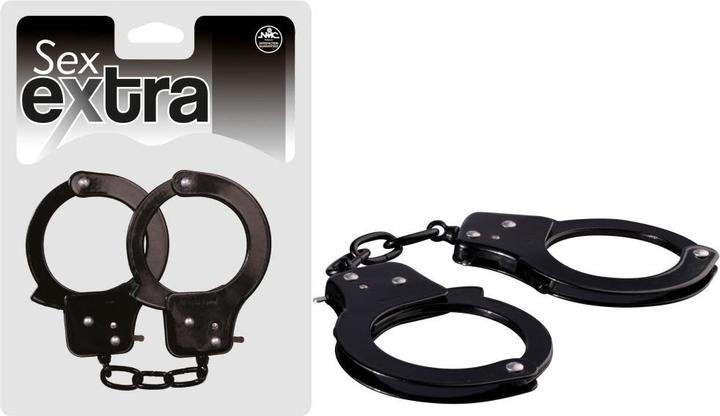 Productafbeelding NMC Menottes en métal coloré - TU - noir