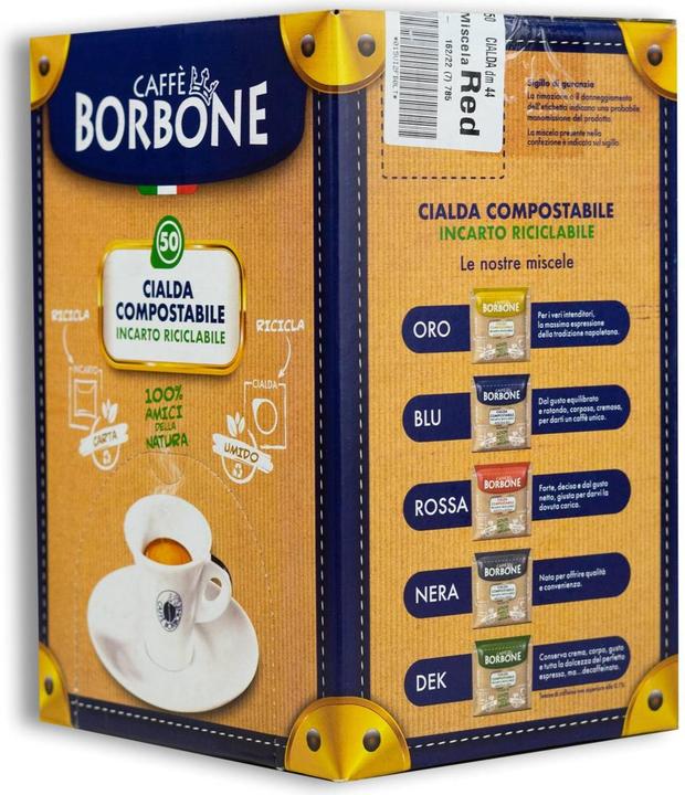 Image du produit Caffè Borbone Rossa (50 x Port.)