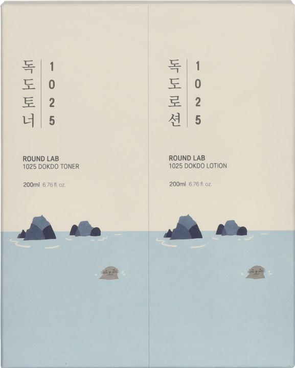 Produktbild Round Lab Dokdo Toner 200ml und Dokdo Lotion 200ml (Gesichtspflege set)