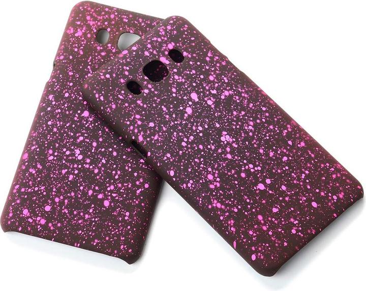 Produktbild König Design Handy Hülle Schutz Case Bumper Etuis für Samsung Galaxy J7 2016 3D Sterne Pink (Samsung Galaxy J7 (2016))