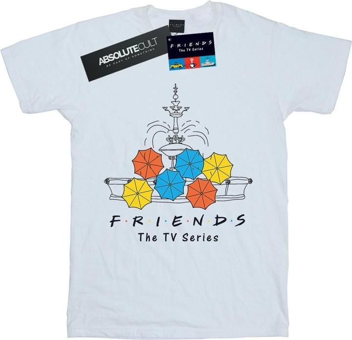 Immagine prodotto Friends Fountain And Umbrellas Maglietta Ragazze (116)