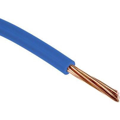 Rs Pro, Kabelleitung, 6491X / H07V-R 2.5mm Blue Cable 100m (100 m)