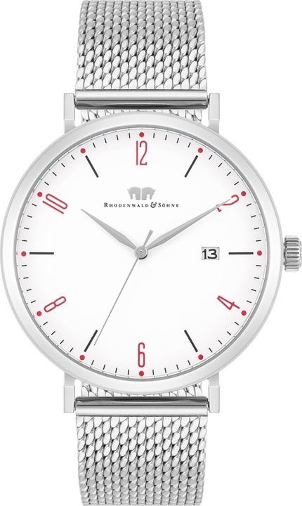 Produktbild Quarzuhr Arakon II Edelstahl Silber - 34110 (Analoguhr, 42 mm)