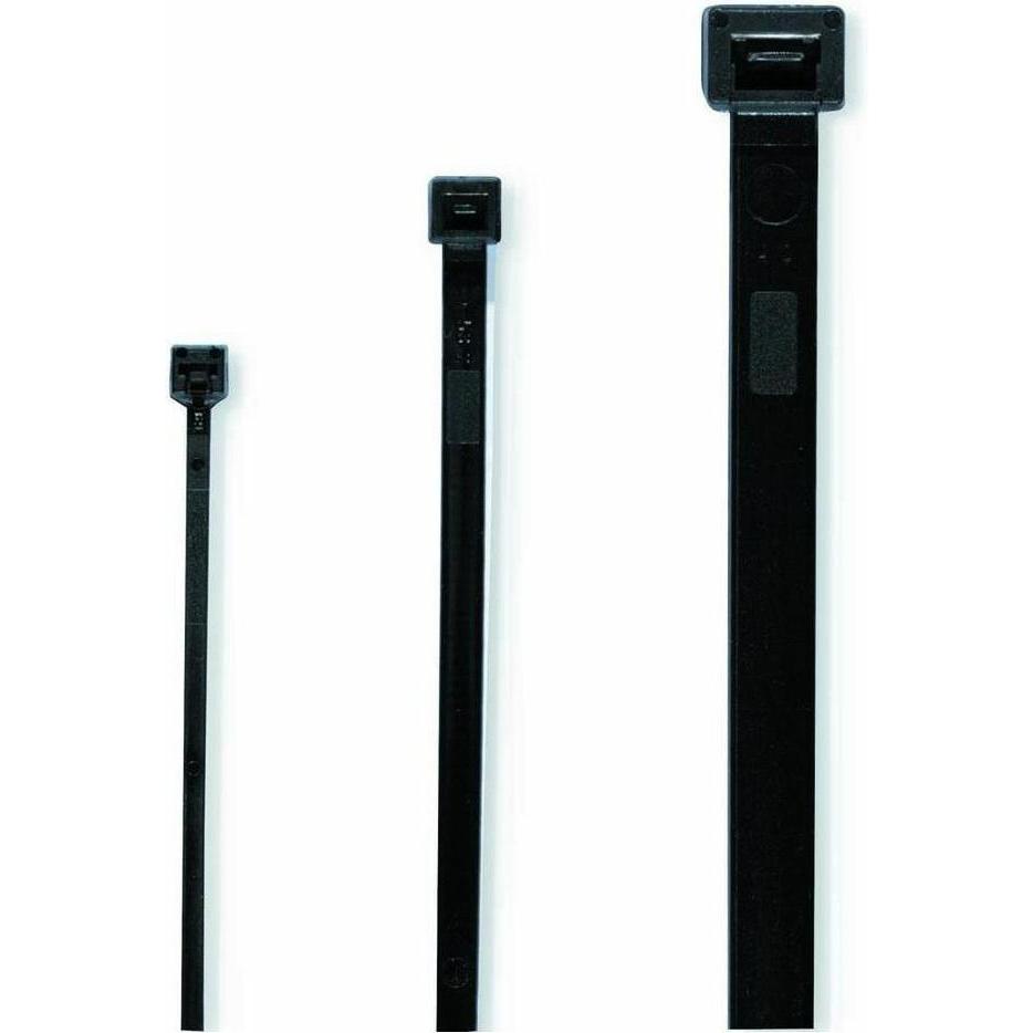 Cimco, Kabelbinder, Kabelbinder schwarz (Kunststoffkabelbinder, 100 mm, 1 Stk.)