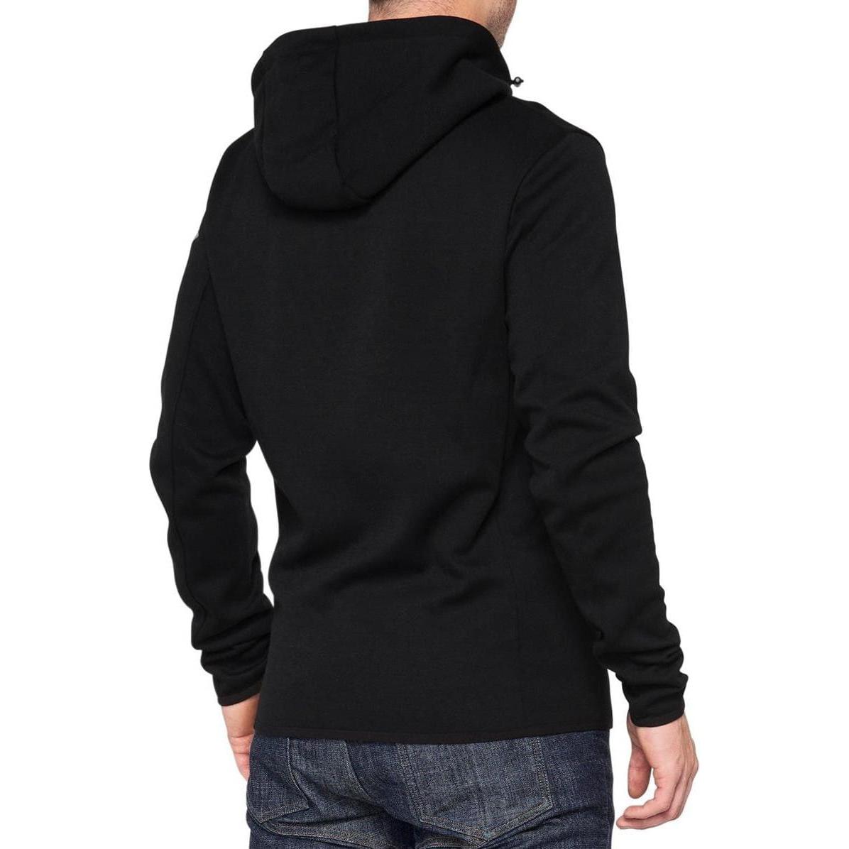 100%, Pullover, Viceroy Tech Zip Hoodie - black, Schwarz, (M)