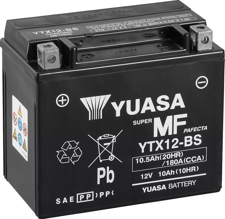 Produktbild Yuasa YTX12-BS (12 V, 10.50 Ah, 180 A)