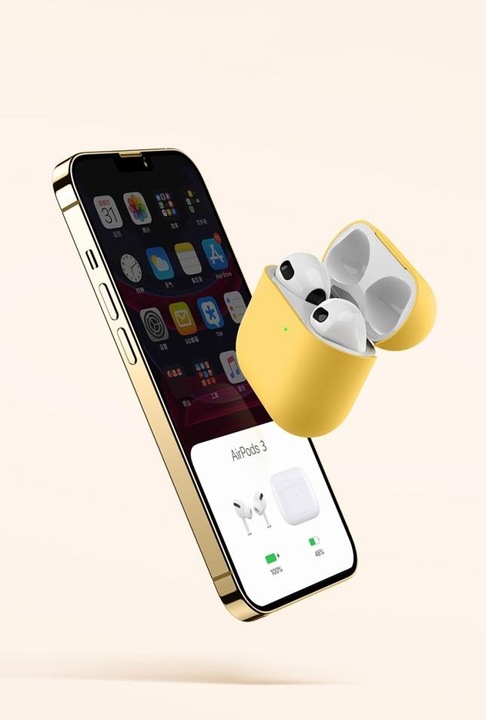 Immagine prodotto Screenguard Custodia in silicone liquido per gli Apple AirPods (2021)