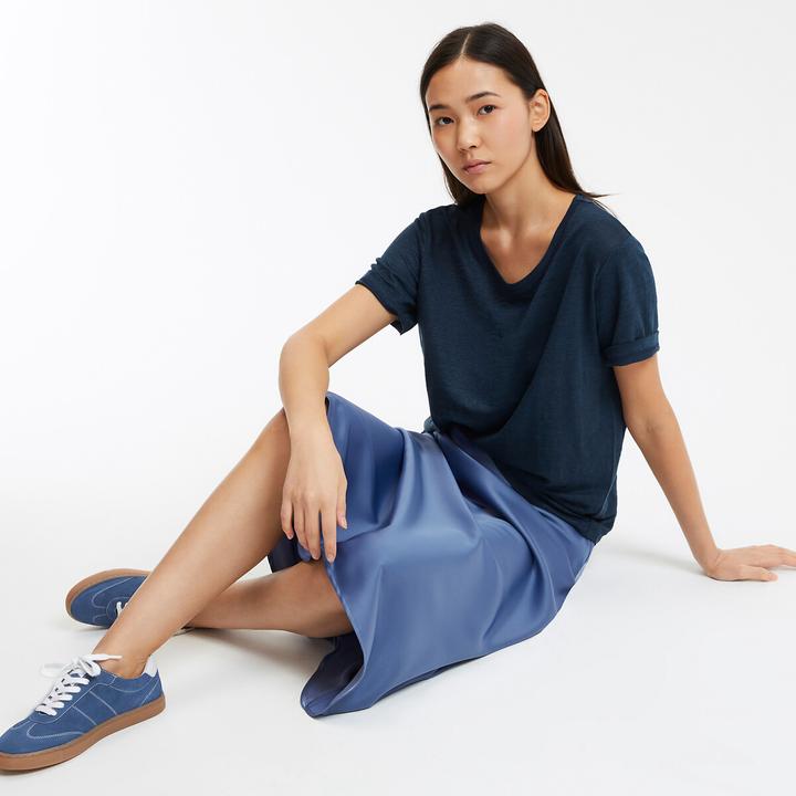 Actual product image La Redoute Collections T-Shirt mit rundem Ausschnitt (M)