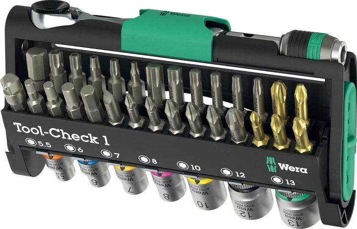 Actual product image Wera Tool-Check 1 (Allen screw, Screw slot)