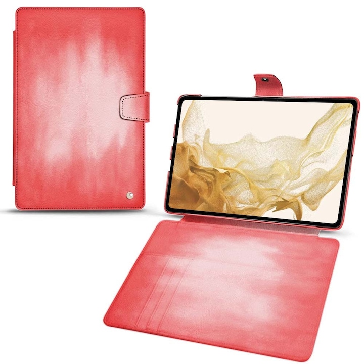 Actual product image Noreve Leather wallet with horizontal flap (Galaxy Tab S8)