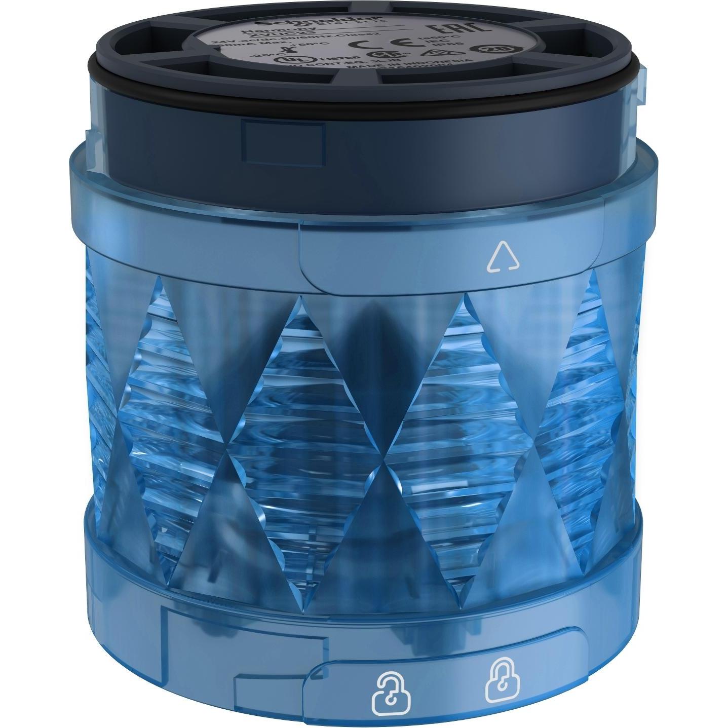 Thumbnail - Schneider Electric, Personenschutz, Blue LED Beacon, Steady, 60mm, 24 V