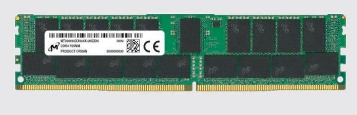 Produktbild Micron 16GB DDR4-3200 2RX8 ECC RDIMM (1 x 16GB, 3200 MHz, DDR4-RAM, DIMM)
