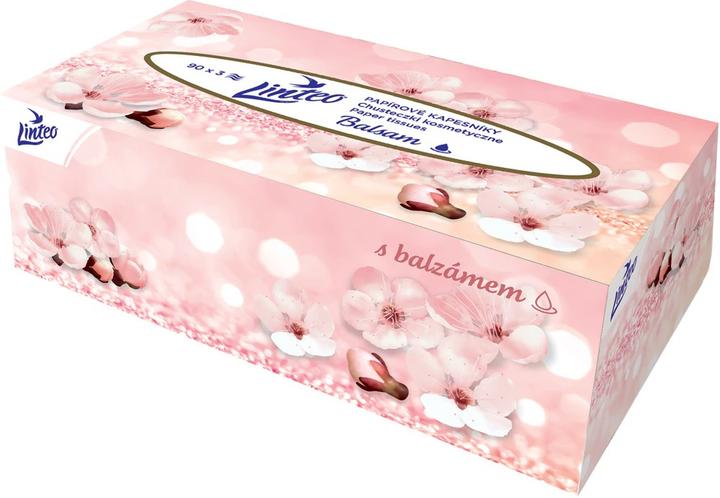 Actual product image Linteo Three-Ply Paper Tissues with Balm