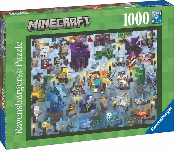 Produktbild Ravensburger Minecraft Mobs (1000 Teile)