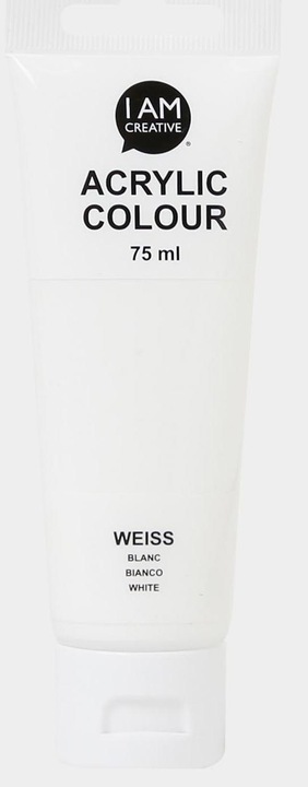 Immagine prodotto I Am Creative Pittura acrilica (Bianco, 75 ml)
