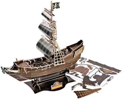 Actual product image Cubicfun Puzzle 3D Pirate and ship Queen Anne (155 pieces)