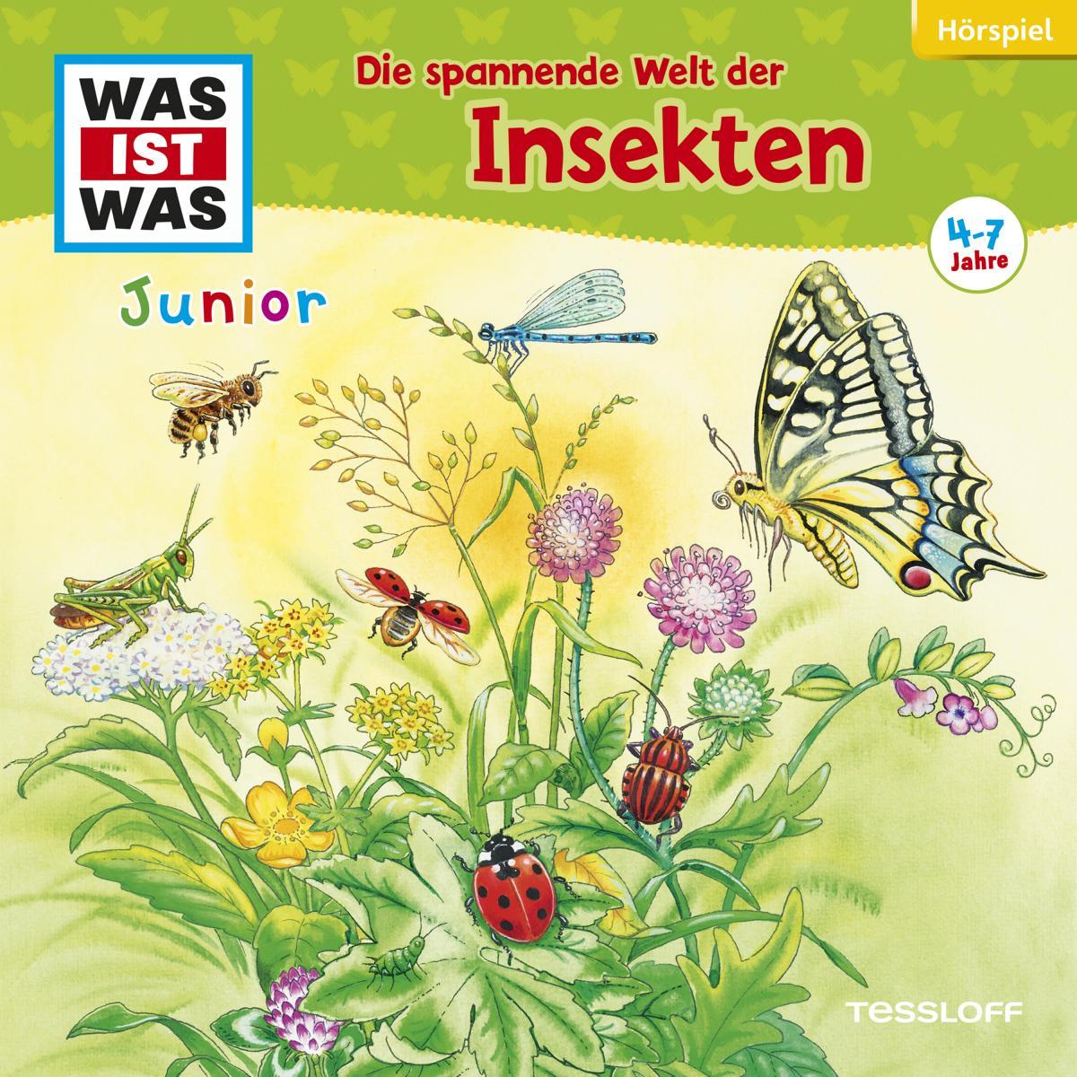 WAS IST WAS Junior Hörspiel. Die spannende Welt der Insekten, Hörbücher von Daniela Wakonigg, Lars Schmidtke