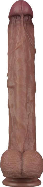 Image du produit Lovetoy Nature Cock 14,5" Dual Laye Bendable Cock XXL