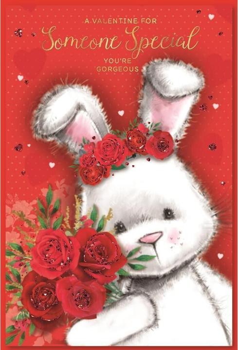 Actual product image Simon Elvin You're Gorgeous Someone Special Valentine Greetings Card (Pack of 6) (6 pcs.)