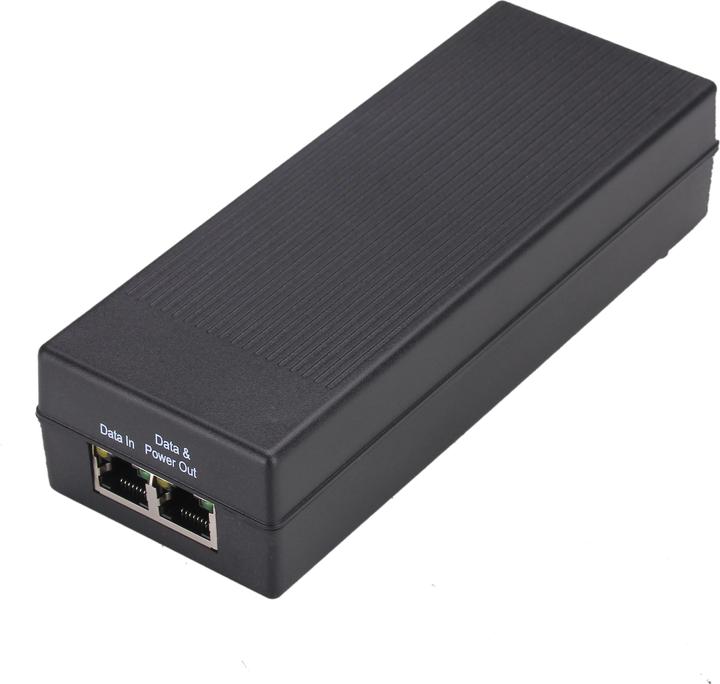 Produktbild Jovision PoE Injektor 30 Watt 802 af Standart 10 100 1000 Mbits Strombegrenzung Kurzschlusssicherung Endge... (802.3af (PoE), 60 W)
