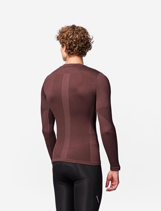 Actual product image Van rysel Bike underwear long sleeve Racer 2 dark red (M)