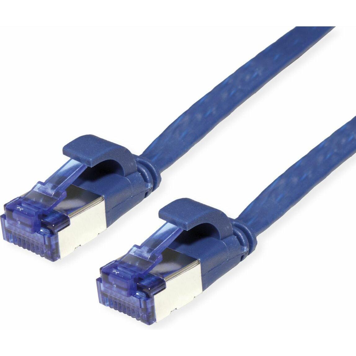 Value Patchkabel Kat.6A (Class EA) FTP (F/UTP, CAT6a, 0.50 m), Netzwerkkabel