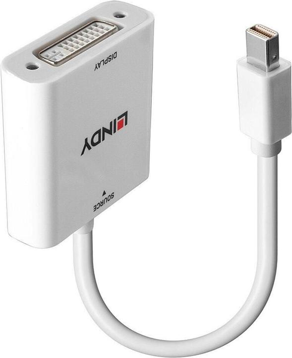 Productafbeelding Lindy Mini DisplayPort naar DVI Converter (Mini DP, 18 cm)