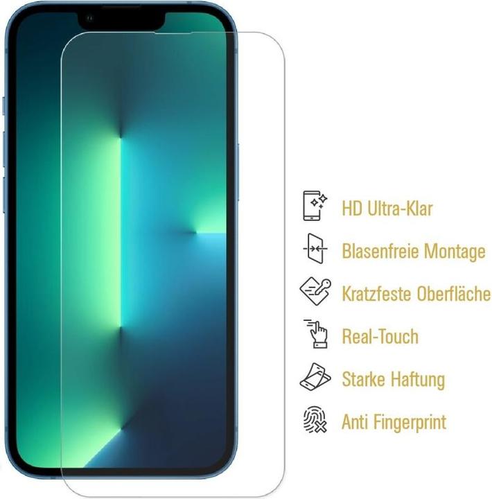 Produktbild Protectorking 3x 9H Panzerglas flexibel HD Klar (3 Stück, Apple iPhone 13 Pro)