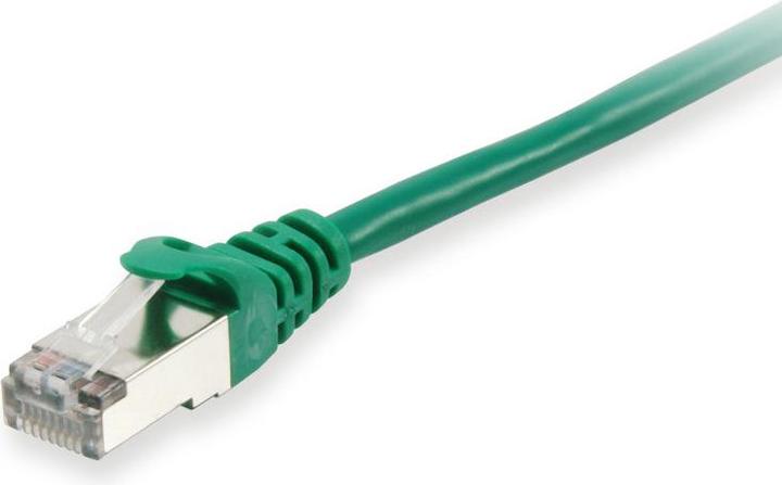 Image du produit equip Câble patch Cat6A S/FTP 2xRJ45 1.50m vert (S/FTP, CAT6a, 1.50 m)