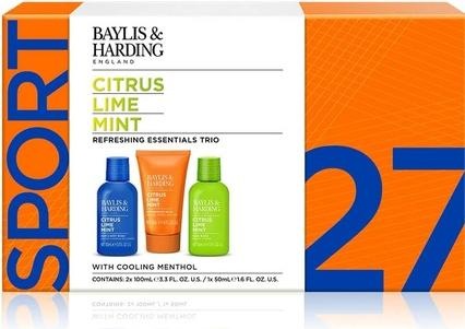 Image du produit Baylis & Harding Trio d'essences rafraîchissantes Citrus Lime & Mint (Set soin du corps)