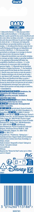 Actual product image Oral-B Baby (Extra soft, 1 x)
