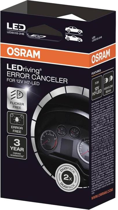 Actual product image Osram CanBus load resistor LEDEC02-2HB design (automotive lighting) Canbus load resistor