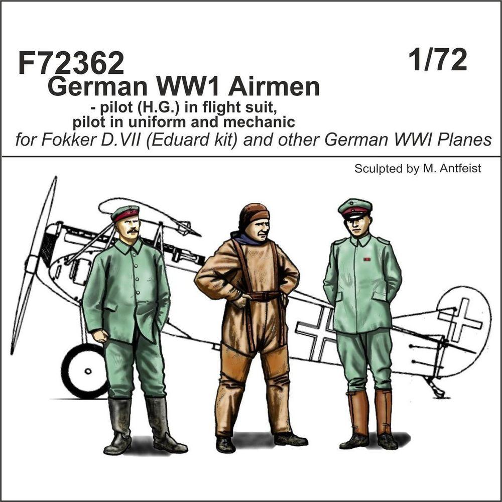 CMK German WW1 Airmen-pilot(H.G.)in flight suit,pilot in uniform a.mechanic