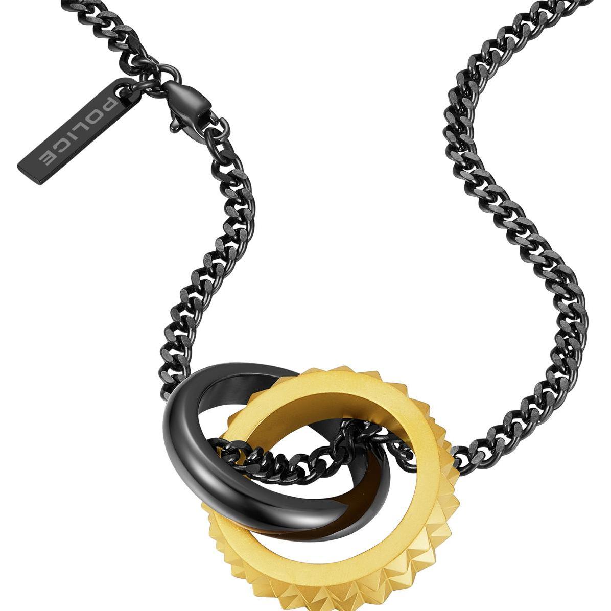 Thumbnail - Police, Halsschmuck, Link Halskette, (Edelstahl, 50 - 70 cm)