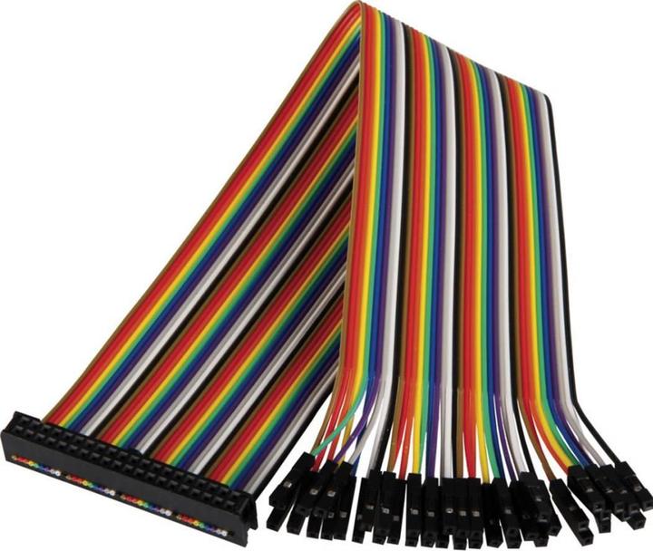 Image du produit Joy-it Câble de connexion Raspberry Pi® Multicolore RB-CB2-30 Raspberry Pi