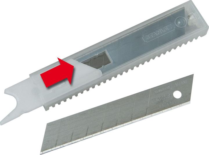 Produktbild Stanley Abbrechklinge 18 mm FatMax. 10er Pack