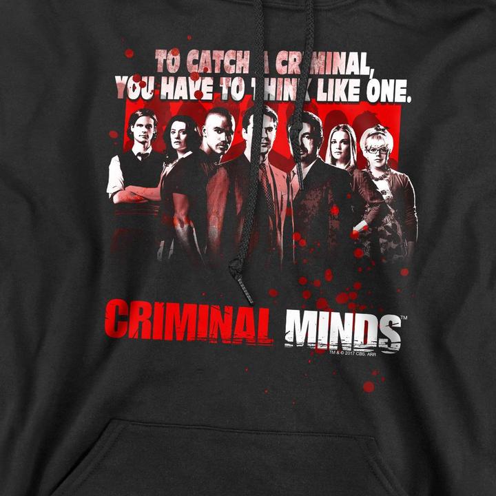 Produktbild Criminal Minds Think Like One Kapuzenpullover (M)