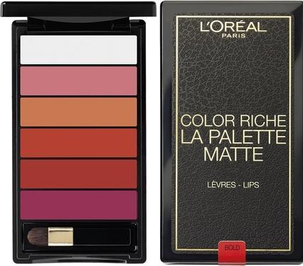 Immagine prodotto L'Oréal Paris Color Riche La Palette rossetto opaco 6g (01 BOLD) (01 GRASSETTO)