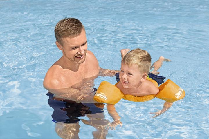 Actual product image Bestway Puddle Jumper® buoyancy aid Little whale with textile cover, 2-6 years