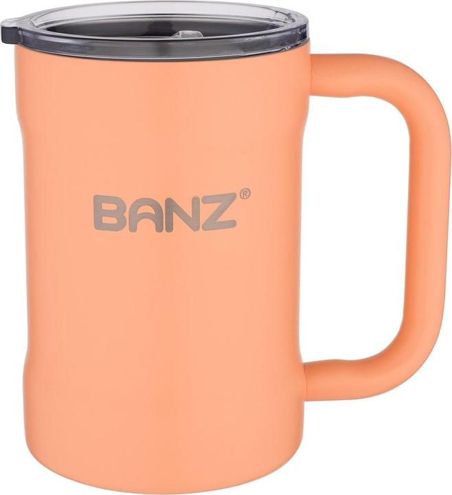 Baby Banz Doppelwandiger isolierter Reisebecher, mittelgross, wiederverwendbar, vakuumisoliert