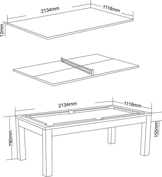 Image du produit Vente-unique Balthazar (185 x 83 cm)