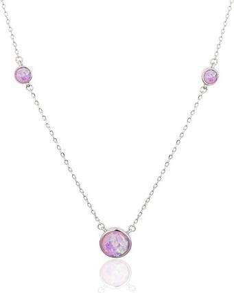 Pink Synthetic Opal