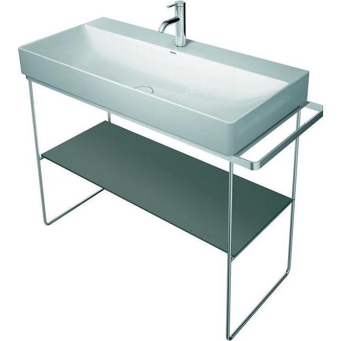 Duravit, Zubehör Badmöbel, Glaseinleger DURASQUARE für Metallkonsole 003103/104 flanel grey