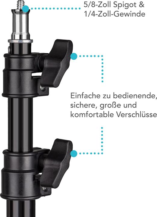 Actual product image Wiltec LampPod 200 (200 cm, 3.50 kg)