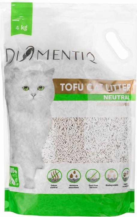 Actual product image Diamentiq Tofu (Clumping, Non-dusting, Antibacterial, 4 kg)