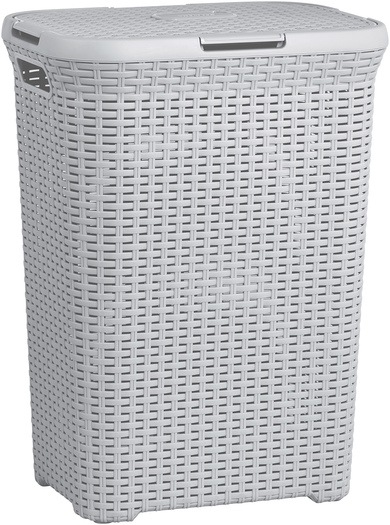 Actual product image Keter Kosz na pranie Curver Natural Style 60L jasny szary (46800) (60 l)