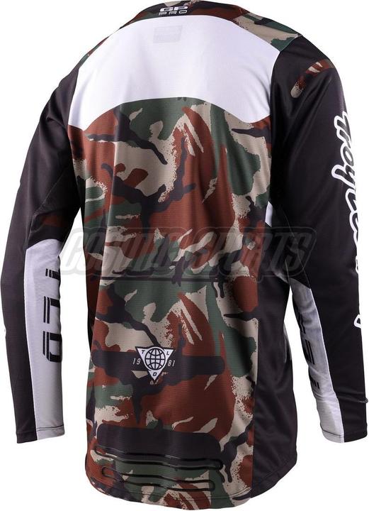 Produktbild Troy Lee Designs GP Pro Jersey, Blends Camo, black/green, XXL (XXL)