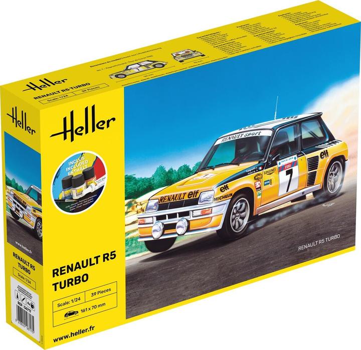 Heller STARTER KIT Renault R5 Turbo